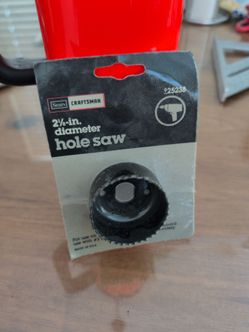 Hole saw (2-1/8" inch diameter)