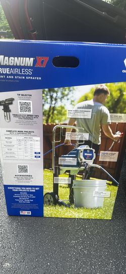 Greco X7 paint sprayer/dirt cleaner