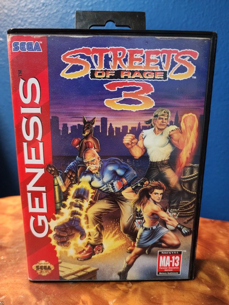 Streets of Rage 3 For Sega Genesis