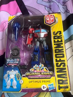 Hasbro Transformers Optimus Prime Bumblebee Cyberverse Adventures Action Figure