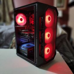 GTX GAMING PC - RGB LED - 750w - FAST - Win 11 
