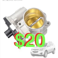Throttle Body (For L4-2.4L) Fit for Chevy Cobalt Equinox HHR Malibu, for Buick Allure LaCrosse Regal, for Pontiac G5 G6 Solstice, for GMC Terrain, for