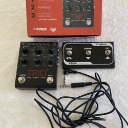 Digitech Trio+ Band Creator And Looper W/ FS3X Footswitch