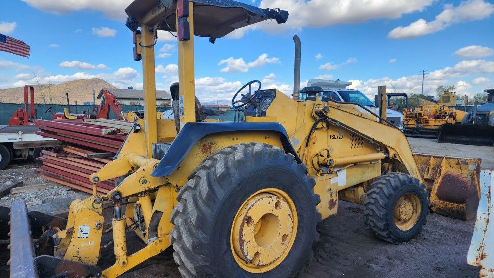 john deere 210 le 4x4 gannon tractor skiploader 