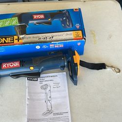 RYOBI P240 CORDLESS 18V RIGHT ANGLE DRILL 