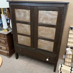 Vintage Pie Safe Cabinet