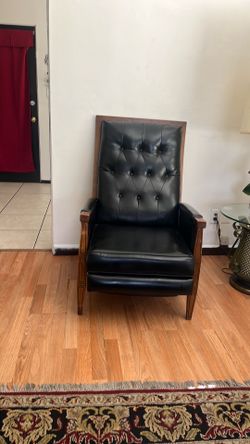 MCM leather recliner