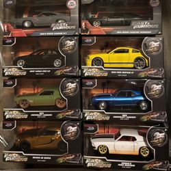 New Jada 1:32 Fast And Furious Cars $30 Each Obo 