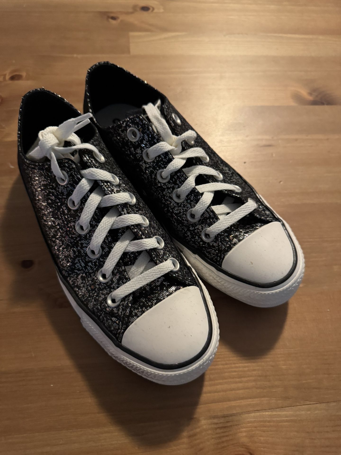 Converse Glitter Size 7 Women Like New