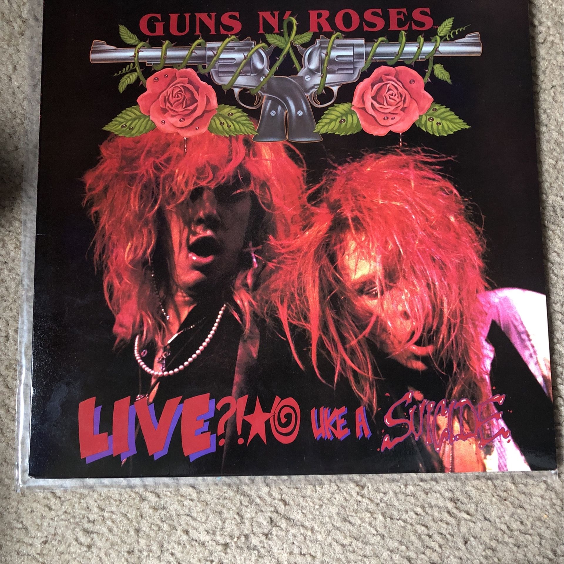 *Rare* Guns N Roses Live Like A Suicide Original Pressing