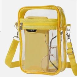 Clear Yellow Bag