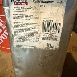 Lincoln electric welding stick electrodes 3 diffrent sizes look at the pictures OBO