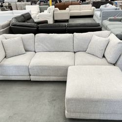 Light Gray Modular Sectional 