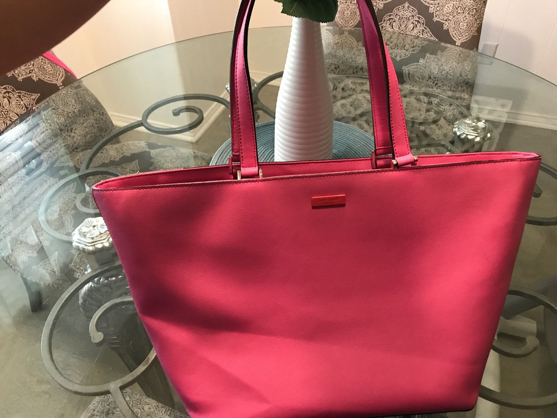 Kate Spade Handbag/ Purse - Authentic in Hot Pink for Sale in Allen, TX -  OfferUp
