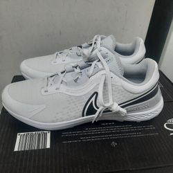 New Nike Infinity Pro 2 Spikeless Golf Shoes White Men's Size 11.5 DJ5593-101