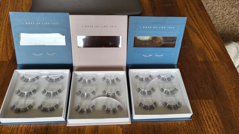 3 New Boxes Of Flutter Habit Eyelashes