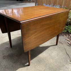 Mid Century Drop Leaf Dining Table