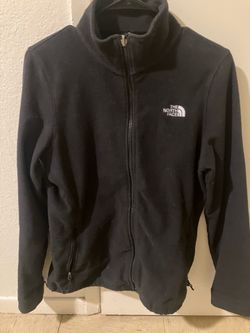 The north face fleece zip up size M