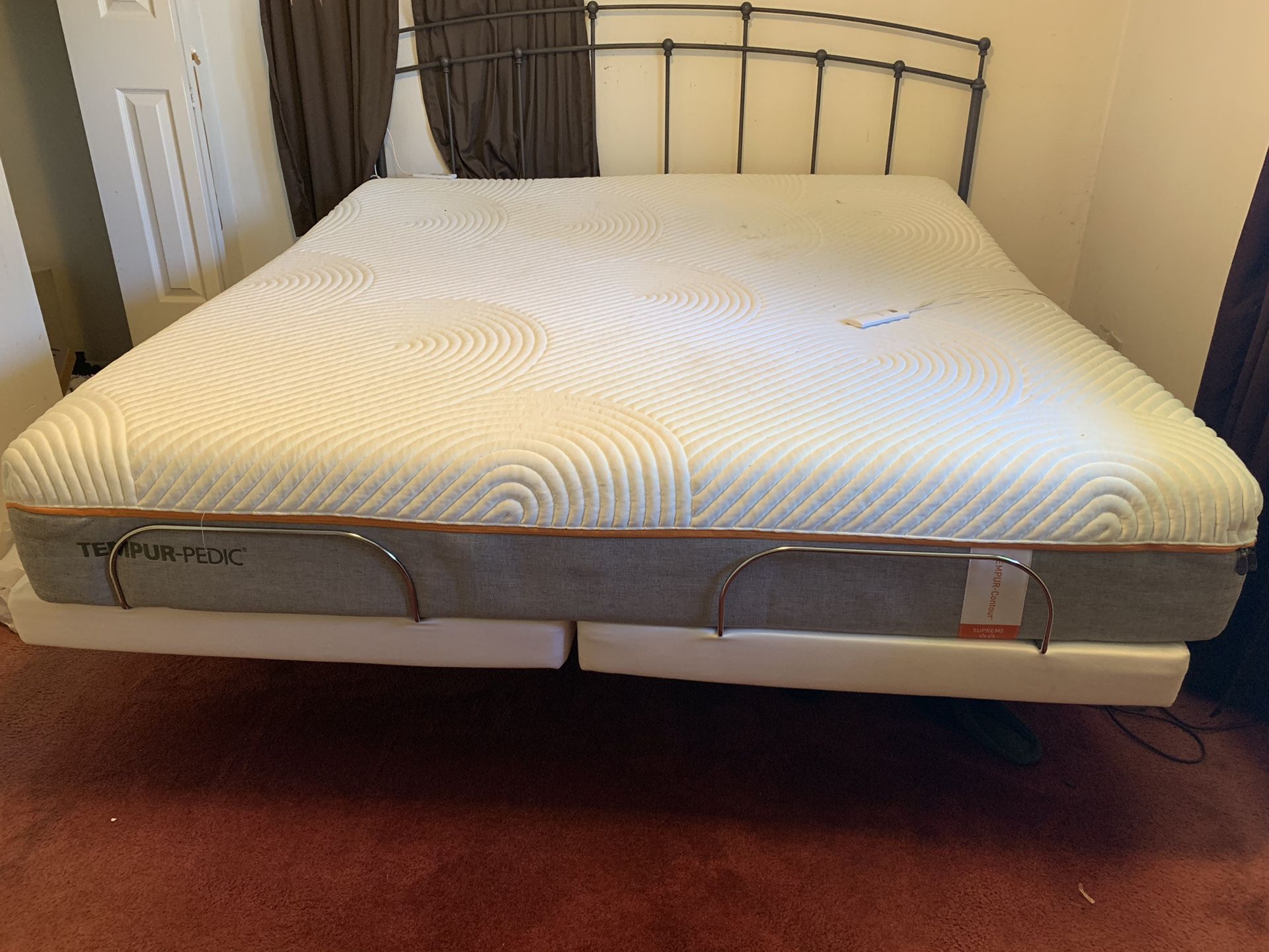 king size Tempurpedic mattress set for Sale in WA OfferUp