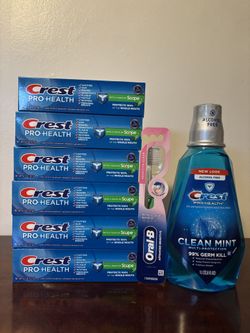 Crest Toothpaste Bundle 