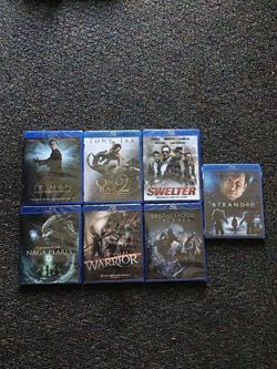 Blue ray DVD’s Each