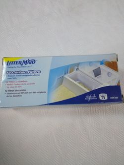 Litter Maid 12 Carbon Filters (Reduces Odors)