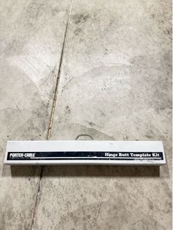 Butt hinge template kit.