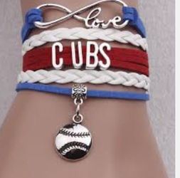 Cubs bracelet