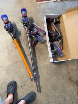 Dyson Vacuum V7 and V8