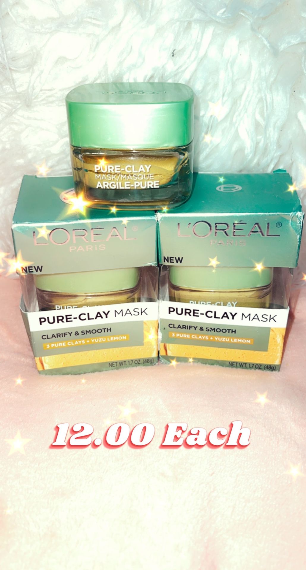 L’Oreal pure clay mask
