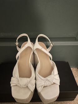 soda white platform wedge sandals