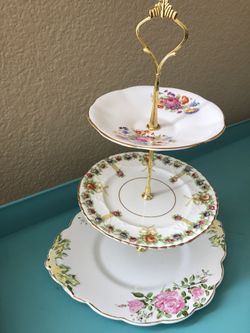 Antique cake stand from UK