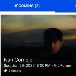 Ivan Cornejo Concert Tickets