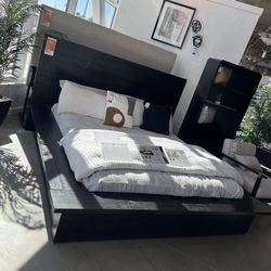 California King Bed Frame with Memory foam mattress 