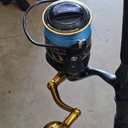 Penn Slammer4 reel/New braid/Quantum Zeal Rod
