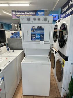 Whirlpool Stackable Washer and Dryer 