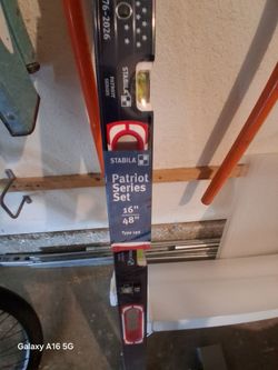 Stabila Patriot Series Level Set 16" & 48"