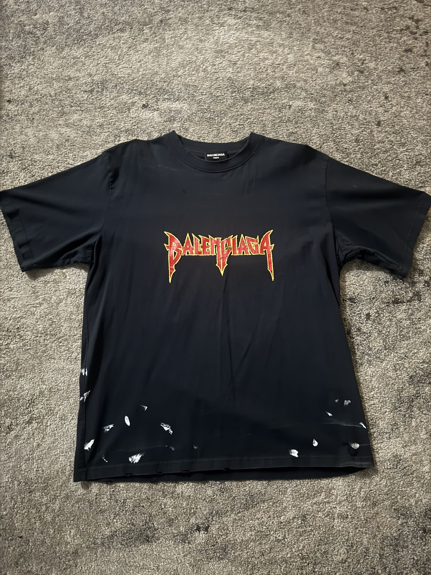 Balenciaga Metal Vintage Oversized T-Shirt