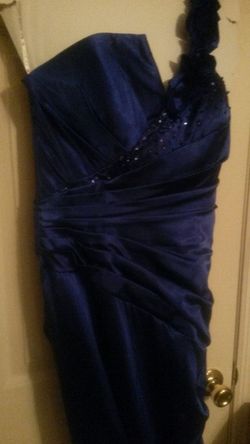 Elegant Blue Prom/Evening Dress