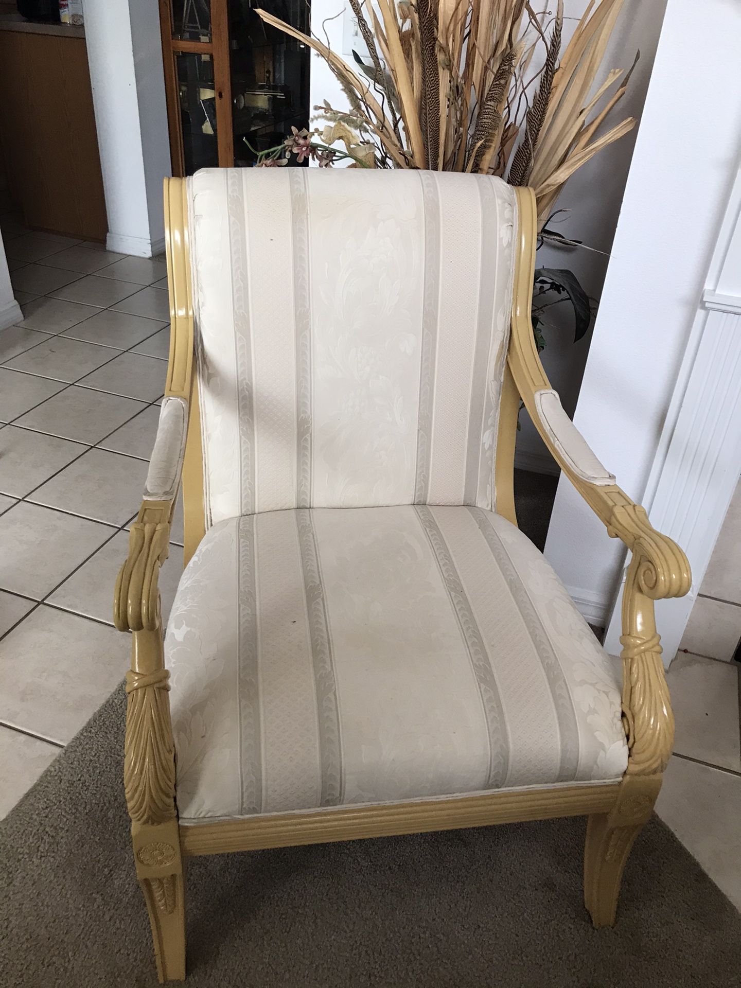 Thomasville Chair and Loveseat