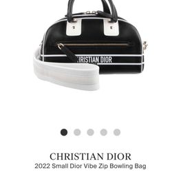 Christian Dior Vibe Zip Bowling Bag