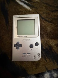 Game boy pocket silver