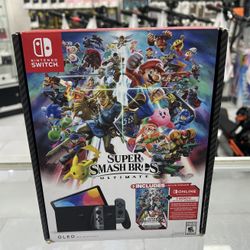 Nintendo Switch OLED Super Smash Bros! Finance For $50 Down Payment!!