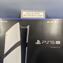 Sony Playstation 5 Pro Brand New 2tb - 5 Dollars Down No Credit Needed! 