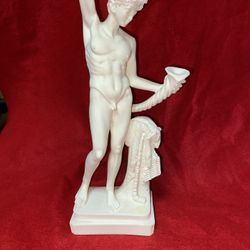 Vintage 9.5 Inch Greek Alabaster Figurine Imported From Greece (3 available)