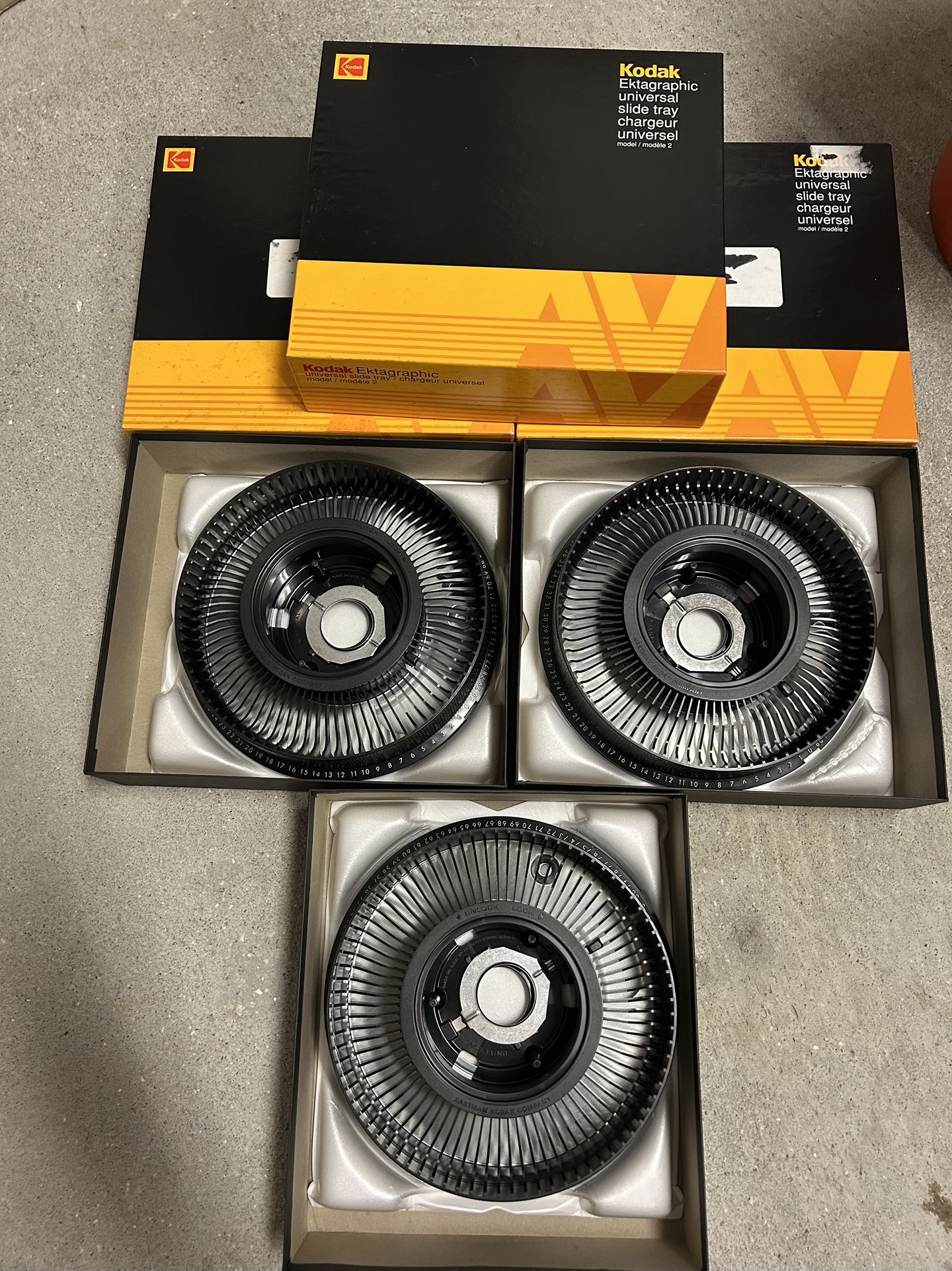 Kodak Universal Slide Trays