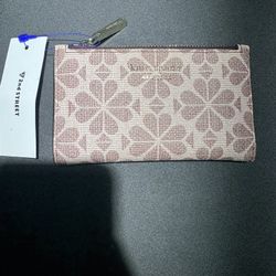 KATE SPADE FLOWER MEDIUM BIFOLD WALLET 