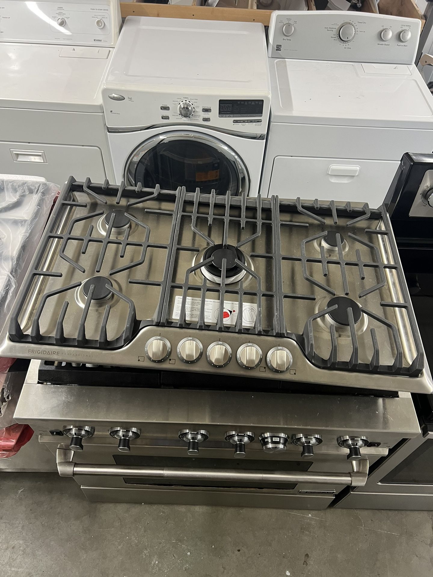 NEW Frigidaire Drop In 36” Gas Cooktop