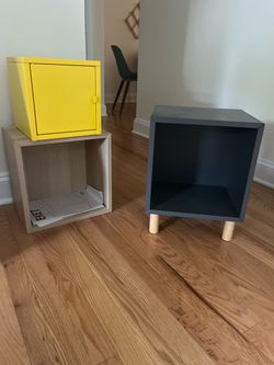 IKEA EKET STORAGE BOXES