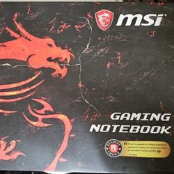 Hardly Used Msi Gaming Notebook GE72MVR 7RG